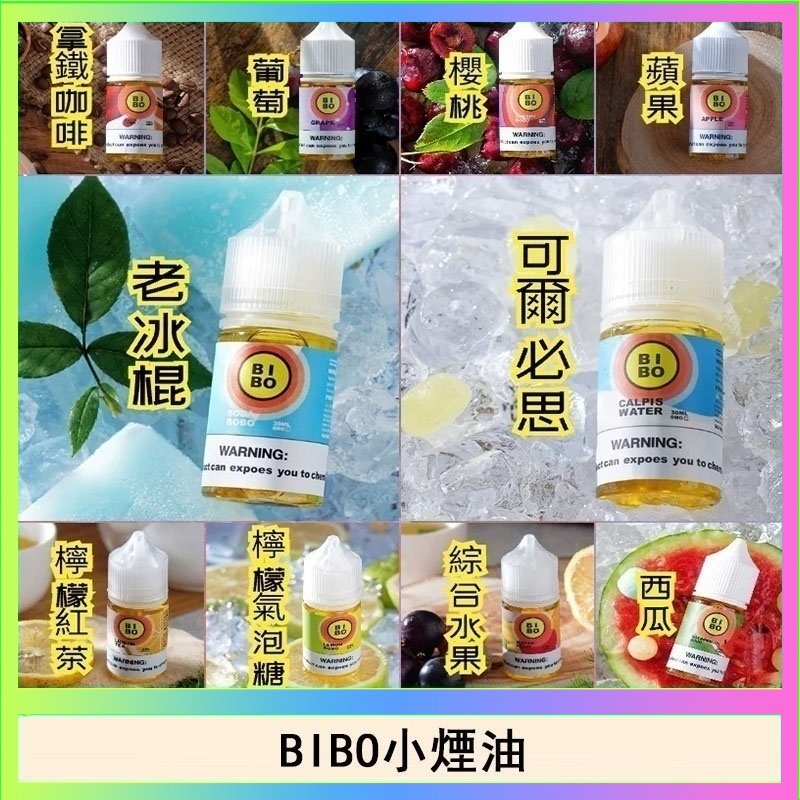 BIBO BIBO經典系列主機小煙油30ML